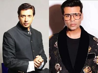 Madhur Bhandarkar and Karan Johar Madhur Bhandarkar and Karan Johar
