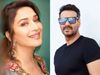 Madhuri Dixit and Ajay Devgn