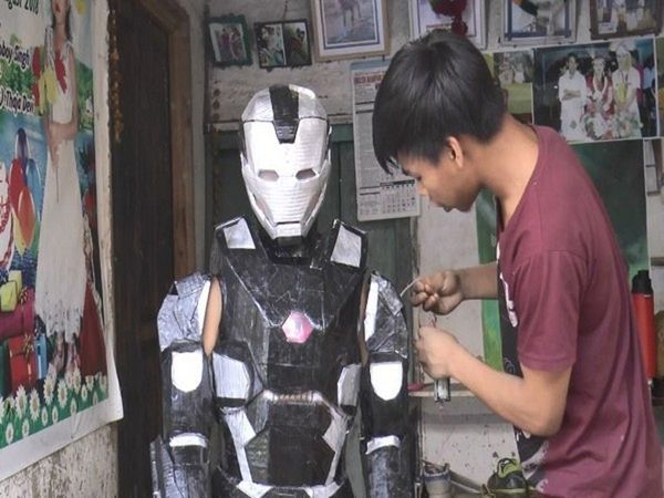 Manipur boy created Iron Man suit