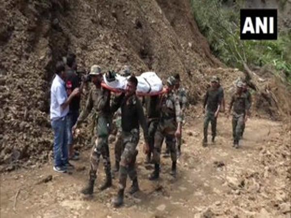 Manipur Landslide 21 killed including 15 Territorial Army personnel rescue operation underway