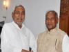 Nitish Kumar and Jitan Ram Manjhi