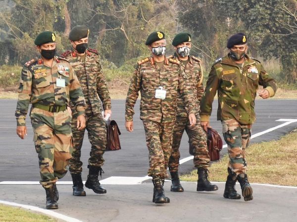 Indian Army Chief General Manoj Mukund Naravane seen in new combat uniform