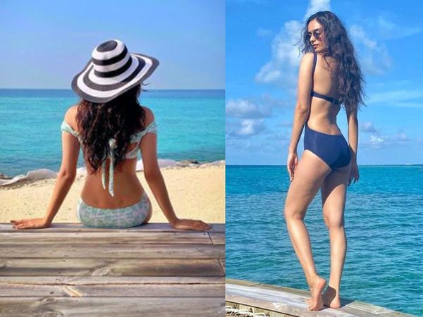 Manushi Chillar Bikini Photos