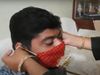 Sister Put on Mask Rakhi, brother gave gift Sanitizer in return, VIRAL VIDEO