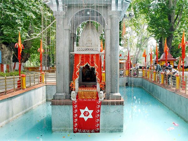 Mata Kheer Bhawani festival celebrated in Kashmir on Friday rajya devi puja