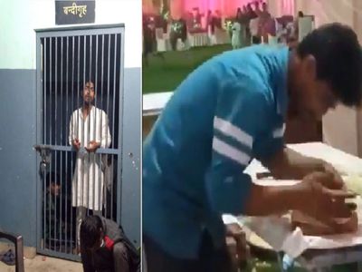 Meerut Naushad arrested by UP police for making roti by spitting in marriage ceremony Meerut Naushad arrested by UP police for making roti by spitting in marriage ceremony