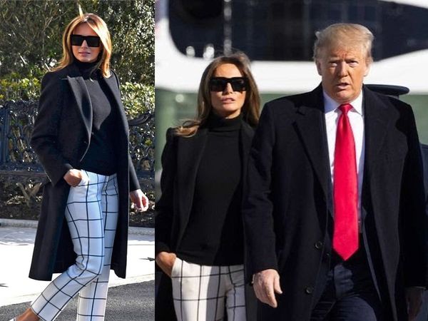 Melania Trump stylish photos