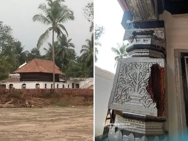 Hindu temple-like structure found during renovation of mosque near Mangaluru, Karnataka 