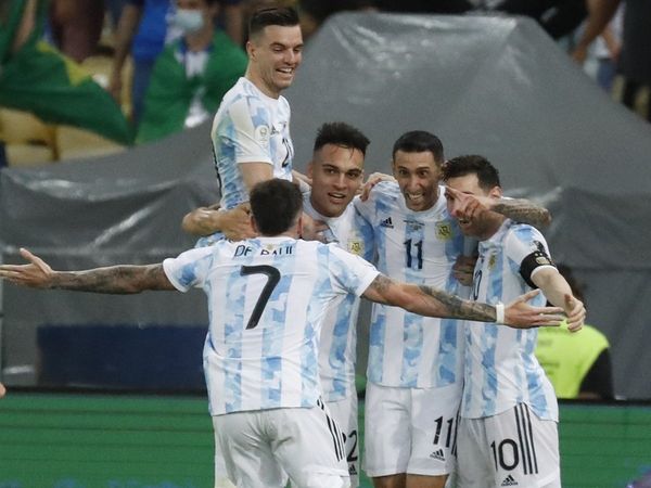 Argentina beat Brazil in Copa America Final 2021