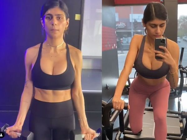 Mia Khalifa Gym Video
