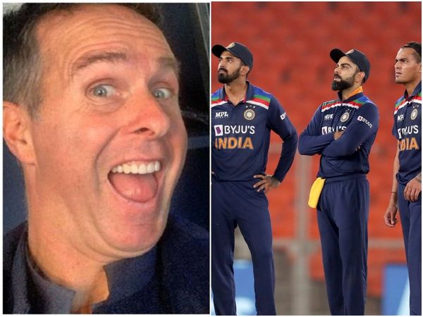 Michael Vaughan tweets on team India