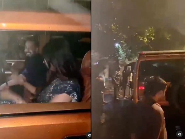 Mika Singh Akanksha puri| Mika Singh car breaks down| mika singh Late Night Fans gather to help| mika Singh in mumbai rains| मीका सिंह की कार हुई खराब| मीका सिंह आकांक्षा पुरी|