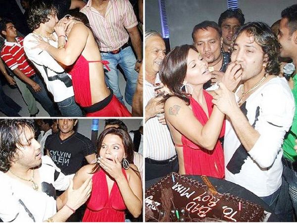 Mika Singh Kissed Rakhi Sawant