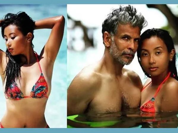 Milind Soman and Ankita 