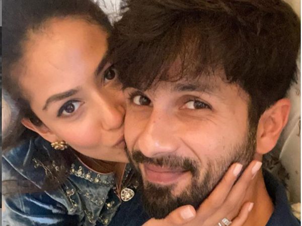 Mira Rajput and Shahid Kapoor