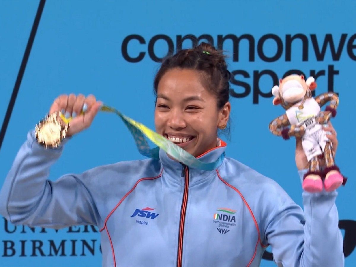 Mirabai Chanu Won Gold In Commonwealth Games 2022 Womens 49kg ...