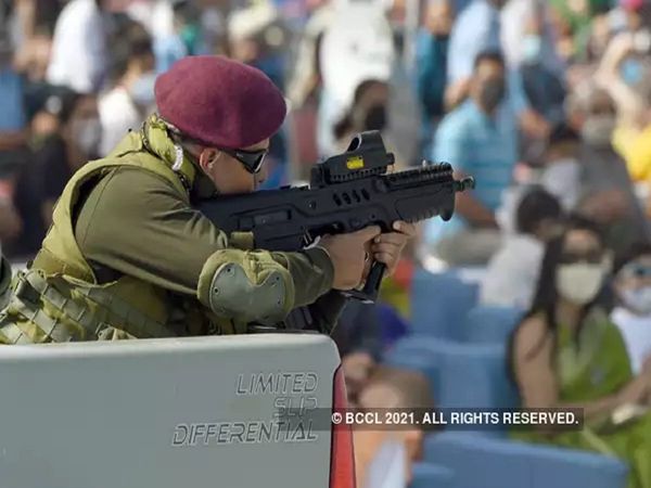 Mock drill done at Patna Airport, during this security personnel shot terrorists and save passengers
