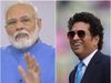 Narendra Modi and Sachin Tendulkar