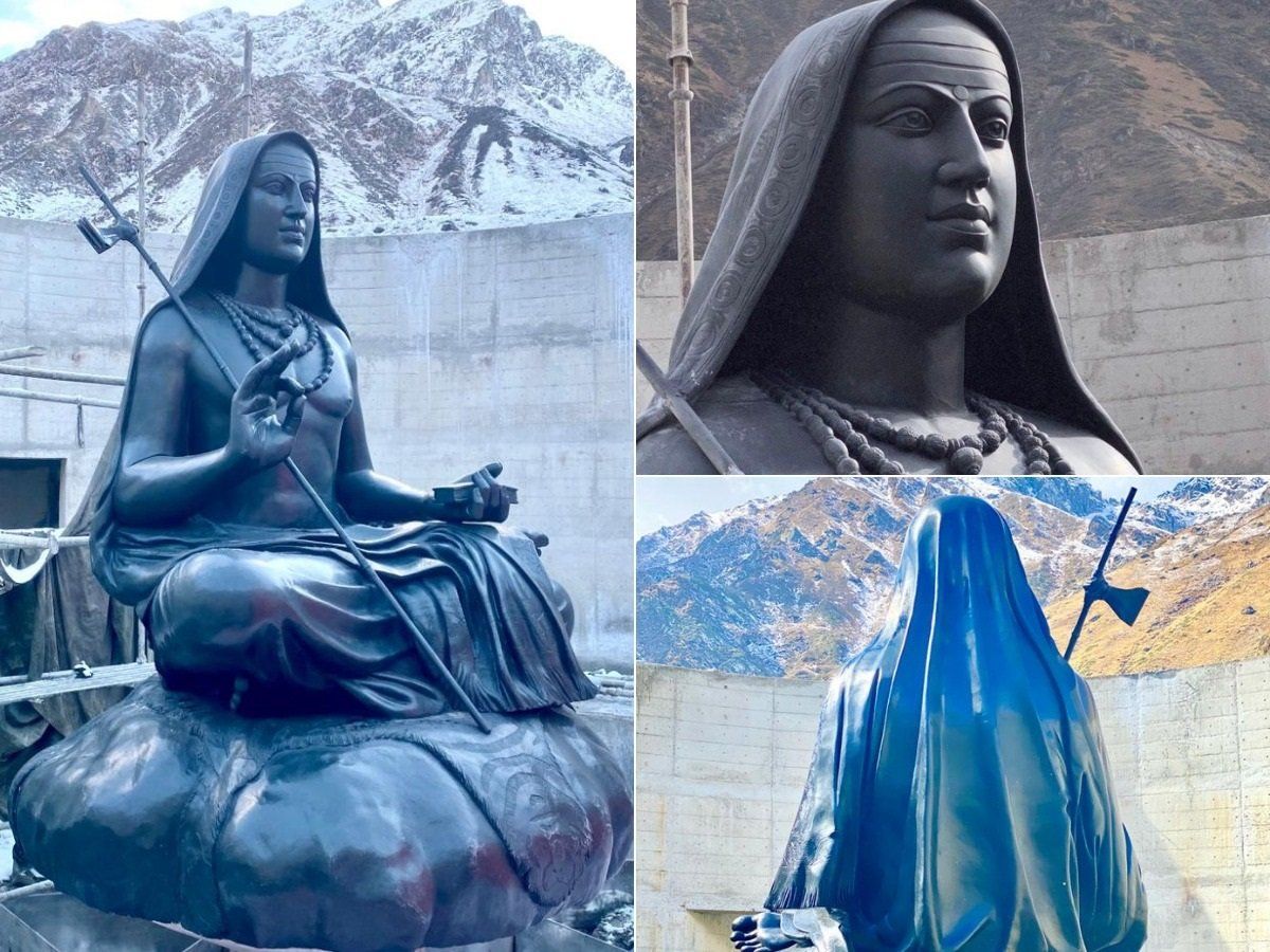 Modi in Kedarnath Meet the man who made the statue of Adi Guru