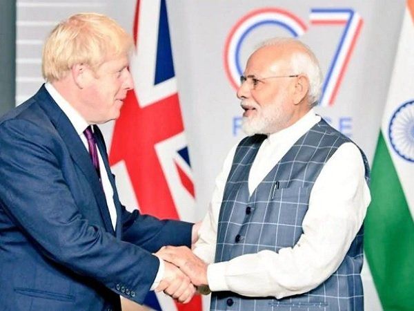 PM Modi tweet for UK PM Boris Johnson