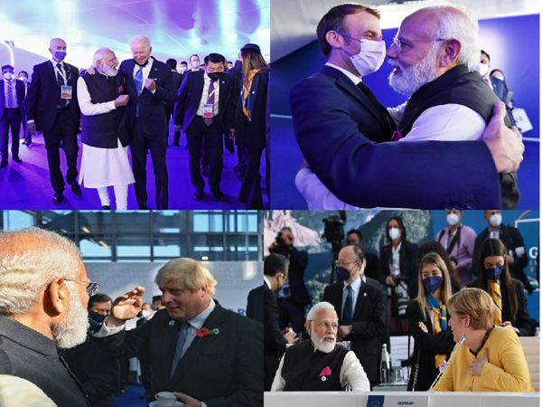 G20 Summit 2021 PM Modi Meets Joe Biden, emmanuel macron and other World Leaders in Rome, Photos