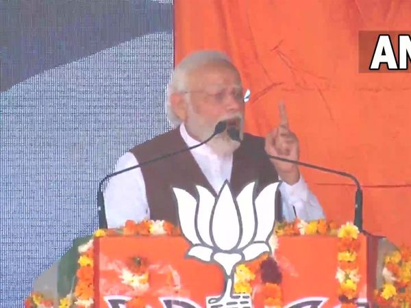  Punjab Elections 2022 : PM Modi attacks Kejriwal and CM Channi in Abohar rally