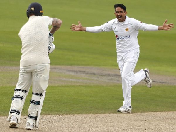 Mohammad Abbas dismisses Ben Stokes