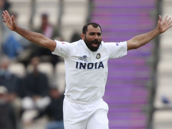 Mohammed Shami against New Zealand in WTC Final