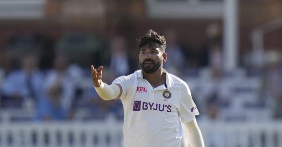 Mohammad Siraj|  India vs England 2nd Test|  Mohammed Siraj react to finger on lips celebration after taking wickets|  India vs England 2nd Test|  Bharat Banaam Englnad |