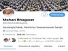 After Venkaiah Naidu, Twitter drops verified blue tick from RSS chief Mohan Bhagwat and other Sangh leader's handle
