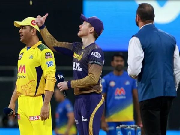 MS Dhoni and Eoin Morgan: IPL 2021 Final