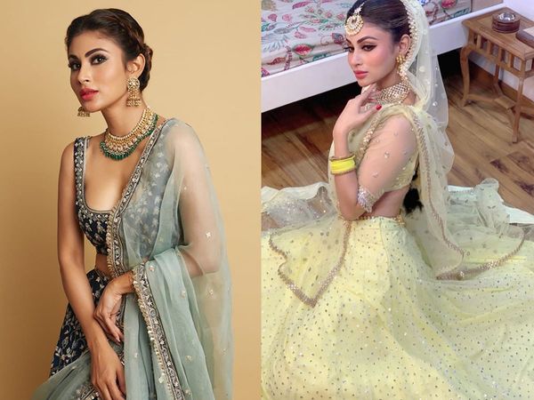Mouni Roy in lehenga