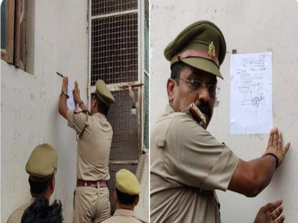 Yogi government action on Mukhtar Ansari family wife son brother in law declared fugitive