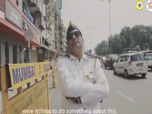 Mumbai Traffic Police says ‘honk more wait more Twitter loves viral video