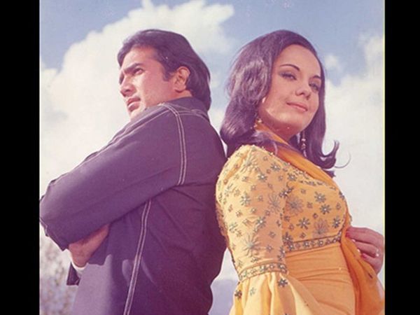 Mumtaz and Rajesh Khanna