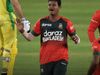 Nasum Ahmed against Australia in first T20I