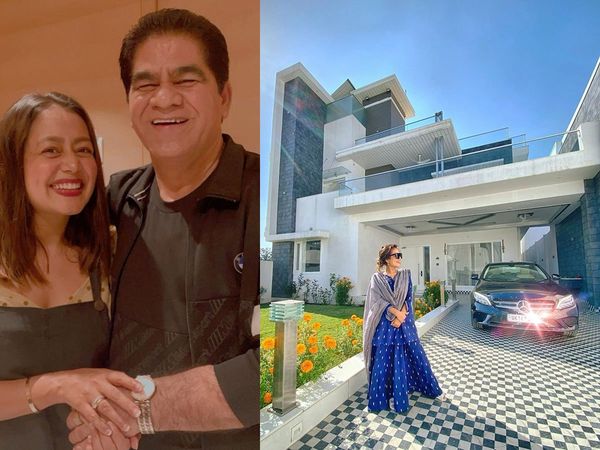 Neha Kakkar with her Father