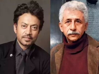 Naseeruddin Shah and Irrfan Khan Naseeruddin Shah and Irrfan Khan