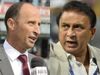 Nasser Hussain and Sunil Gavaskar