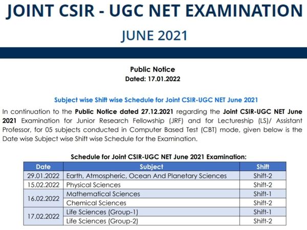 csir ugc net 2021, csir ugc net sarkari result,