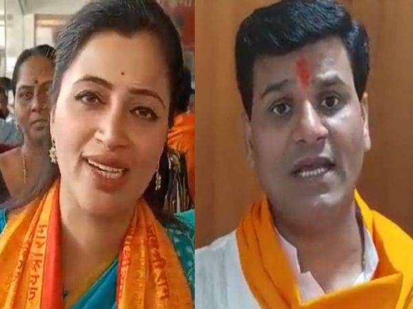 Hanuman Chalisa controversy: Navneet Rana and Ravi Rana sent to jail, sedition case filed against them