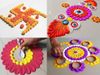 Make Rangoli on Navratri , नवरात्रि पर जरूर बनाएं रंगोली