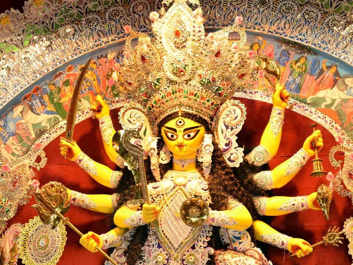 Navratri 2023 Maa Kali Aarti & Mantra Lyrics in Hindi, Ambe Tu Hai ...