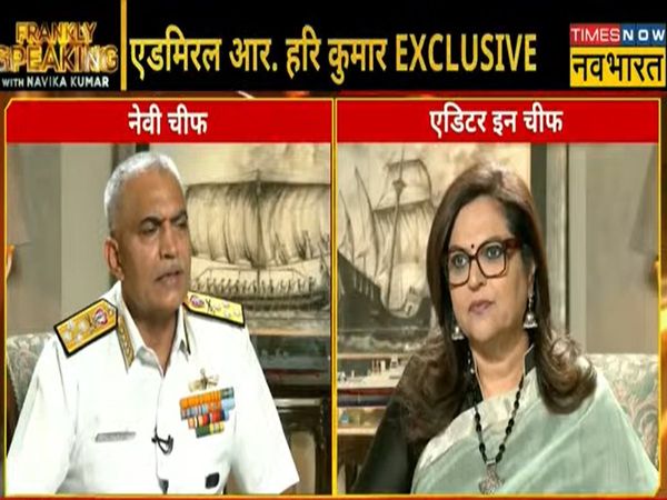 Confusion clearing interview on Agnipath, Navy Chief Admiral R Hari Kumar said youth on roads due to lack of communication