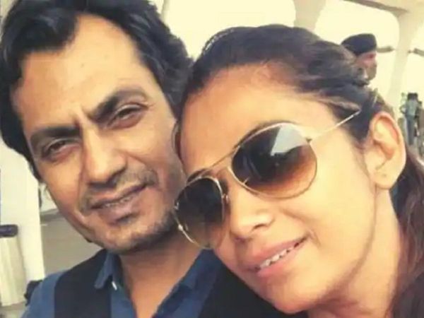 Nawazuddin Siddiqui with Wife Aaliya Siddiqui