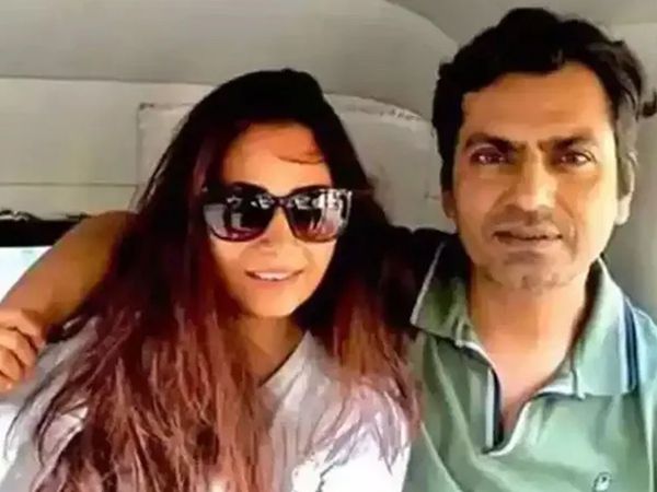 Nawazuddin Siddiqui with Wife Aaliya 