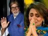 neetu kapoor shared an incidence of her film yaarana with amitabh bachchan, when neetu kapoor busted out in tears during the shooting of film yaarana's song 