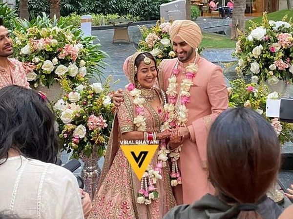 Neha Kakkar and Rohan Preet Singh