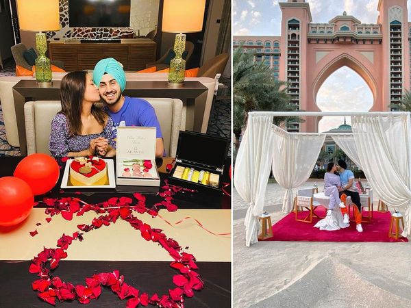 Neha Kakkar and Rohan Preet Singh