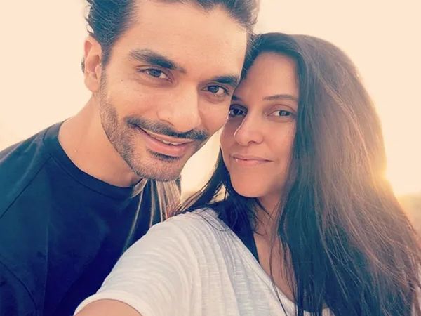 Neha Dhupia and Angad Bedi